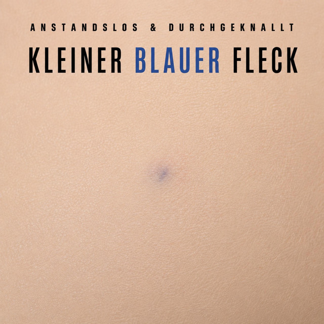 KLEINER BLAUER FLECK